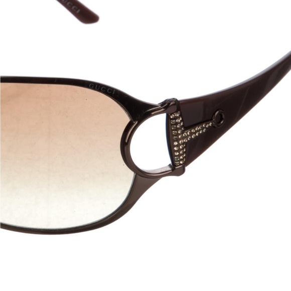 ❤️💚SALE!!! GUCCI GG2737S Shield Gradient Sunglasses - Very Good Condition - Picture 6 of 11